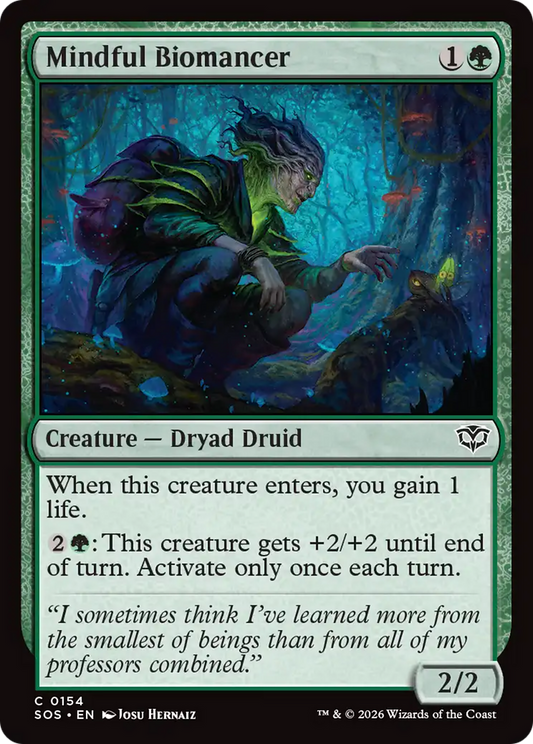 Mindful Biomancer (SOS) - Foil