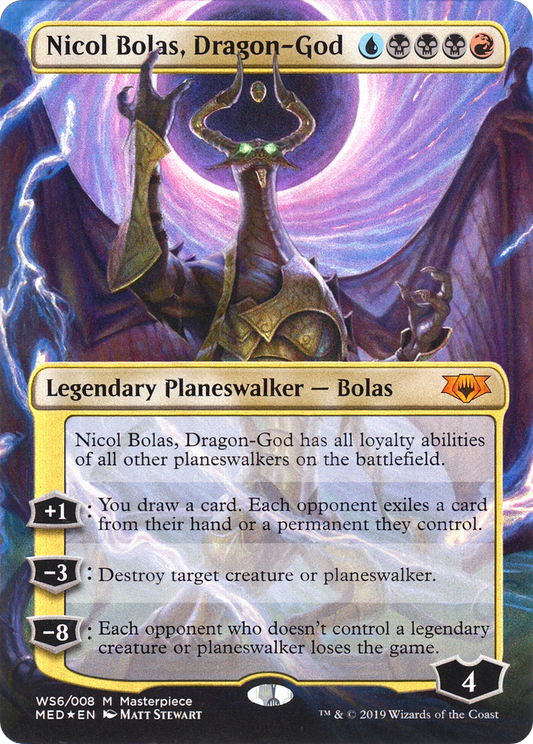 Nicol Bolas, Dragon-God (WS6) - Foil