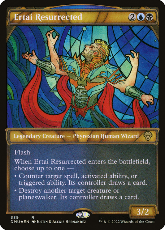 Ertai Resurrected (339) (Showcase) - Textured Foil
