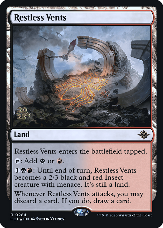 Restless Vents (0284) (Prerelease) - Foil