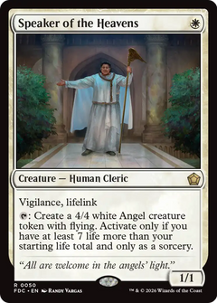 Speaker of the Heavens (FDC)