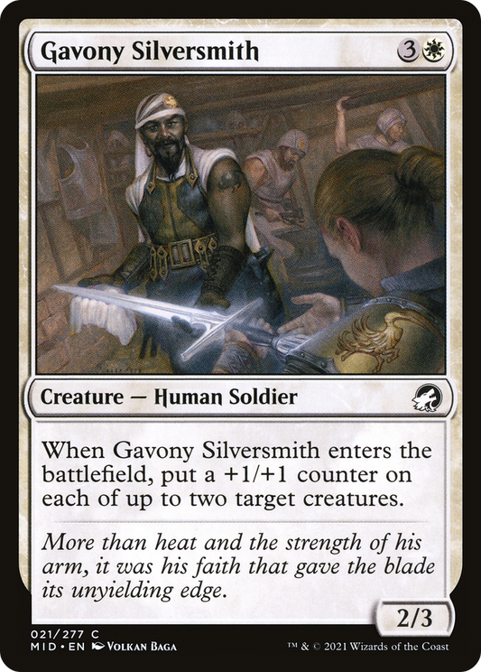 Gavony Silversmith - Foil
