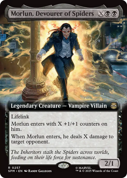 Morlun, Devourer of Spiders (0257) (Extended Art) - Foil