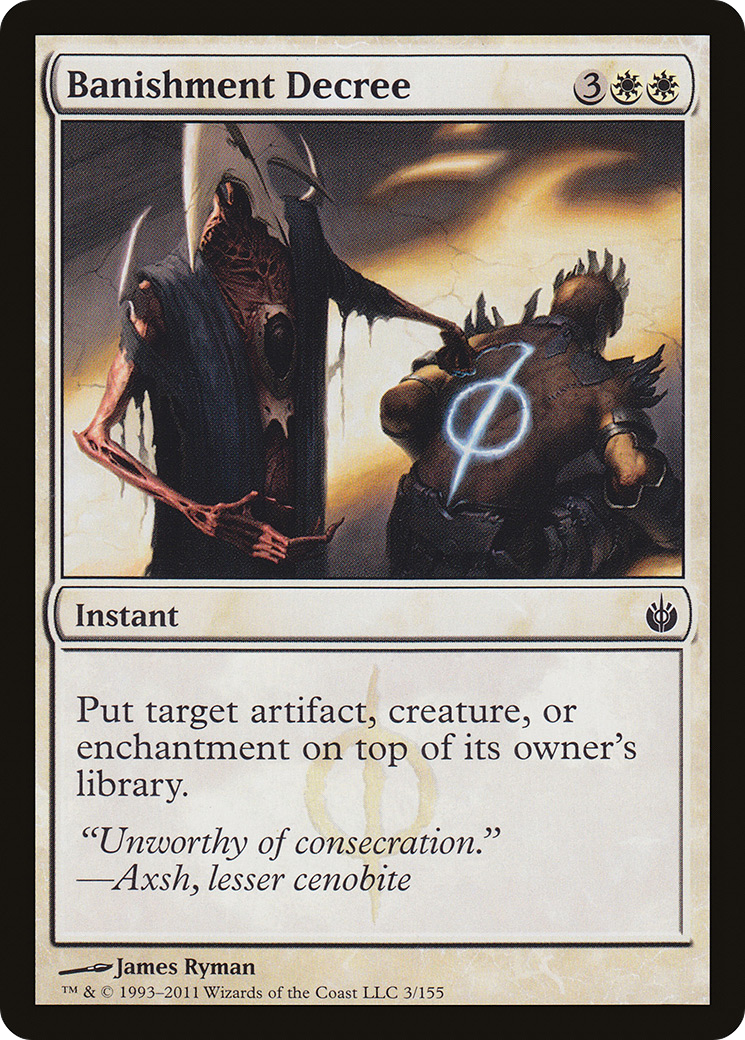 Banishment Decree - Foil
