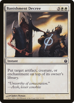 Banishment Decree - Foil