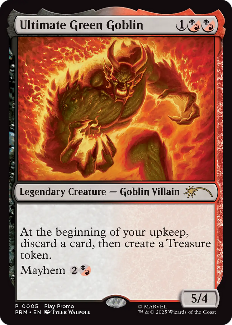 Ultimate Green Goblin (0005) (Play Promo) pw25