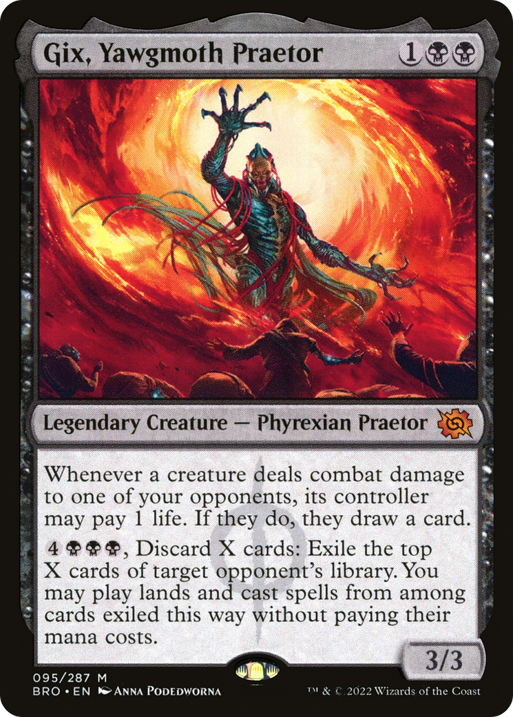 Gix, Yawgmoth Praetor - Foil