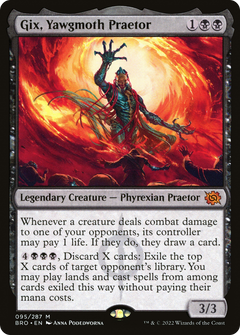 Gix, Yawgmoth Praetor - Foil