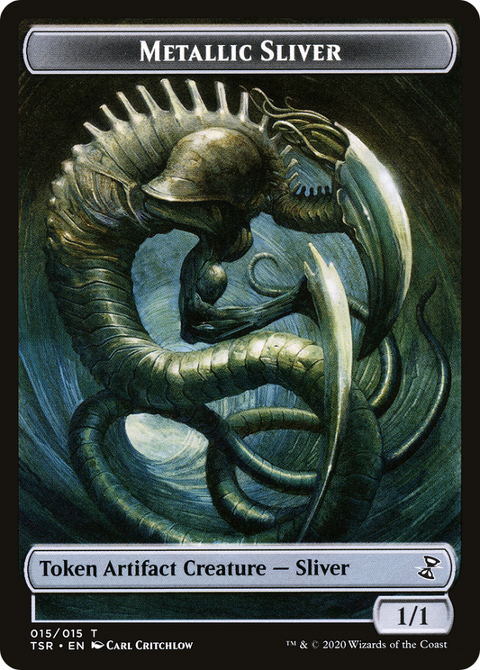 Metallic Sliver Token (015)