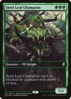 Steel Leaf Champion (182) (Store Championship) - Foil