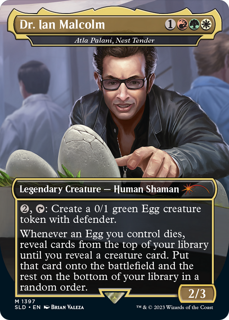 Dr. Ian Malcolm [Atla Palani, Nest Tender] (1397) (Borderless)