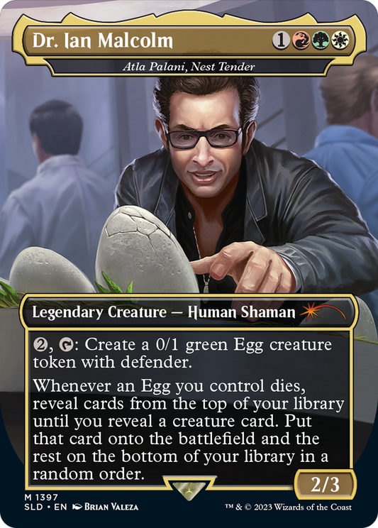 Dr. Ian Malcolm [Atla Palani, Nest Tender] (1397) (Borderless)