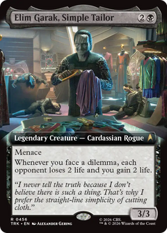 Elim Garak, Simple Tailor (0456) (Extended Art) (TRK) - Foil
