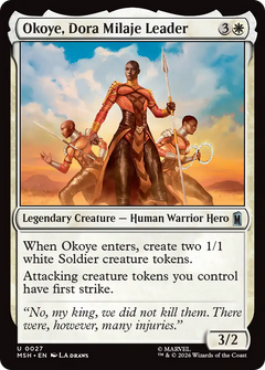 Okoye, Dora Milaje Leader (MSH)