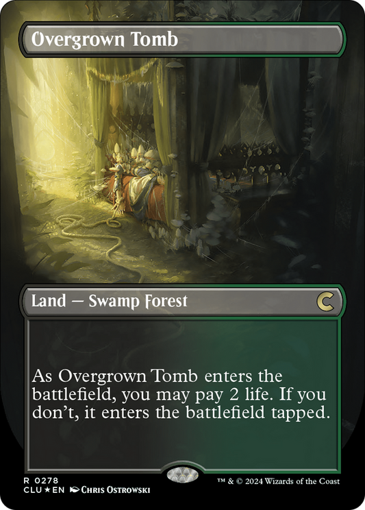 Overgrown Tomb (0278) (Borderless) - Foil