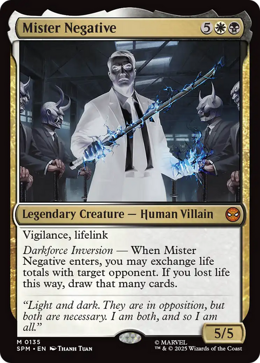 Mister Negative - Foil