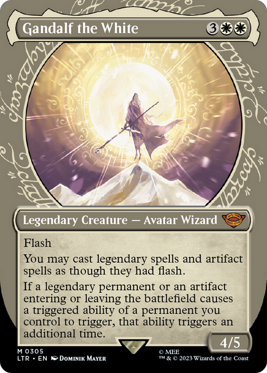 Gandalf the White (0305) (Borderless) (Showcase)