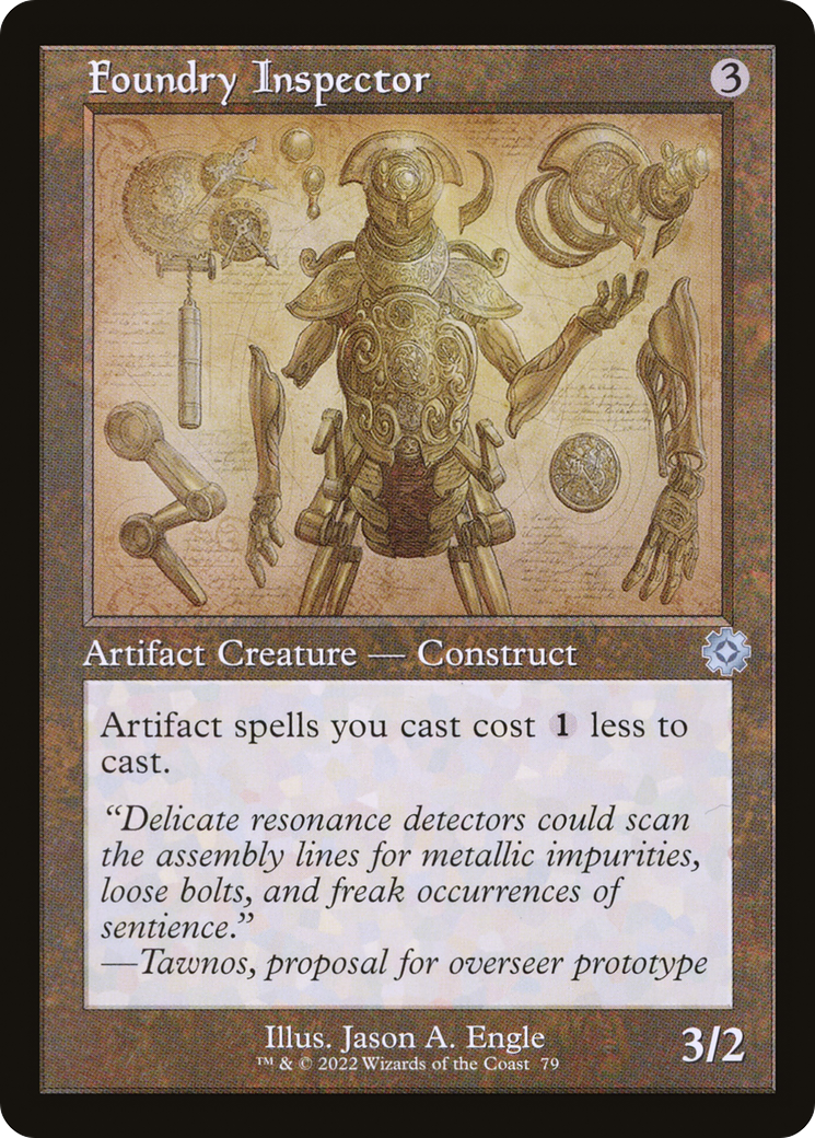 Foundry Inspector (079) (Showcase) - Foil