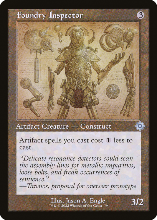 Foundry Inspector (079) (Showcase) - Foil