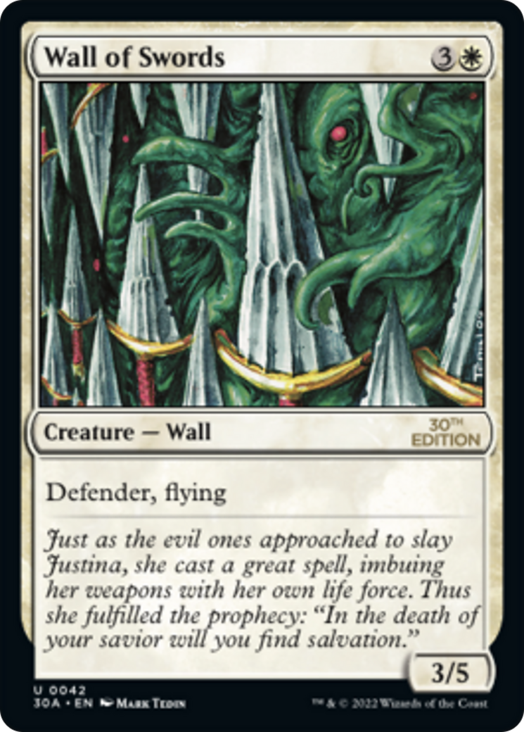 Wall of Swords (Modern Frame)