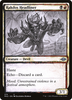Rakdos Headliner (374) (Showcase) - Foil