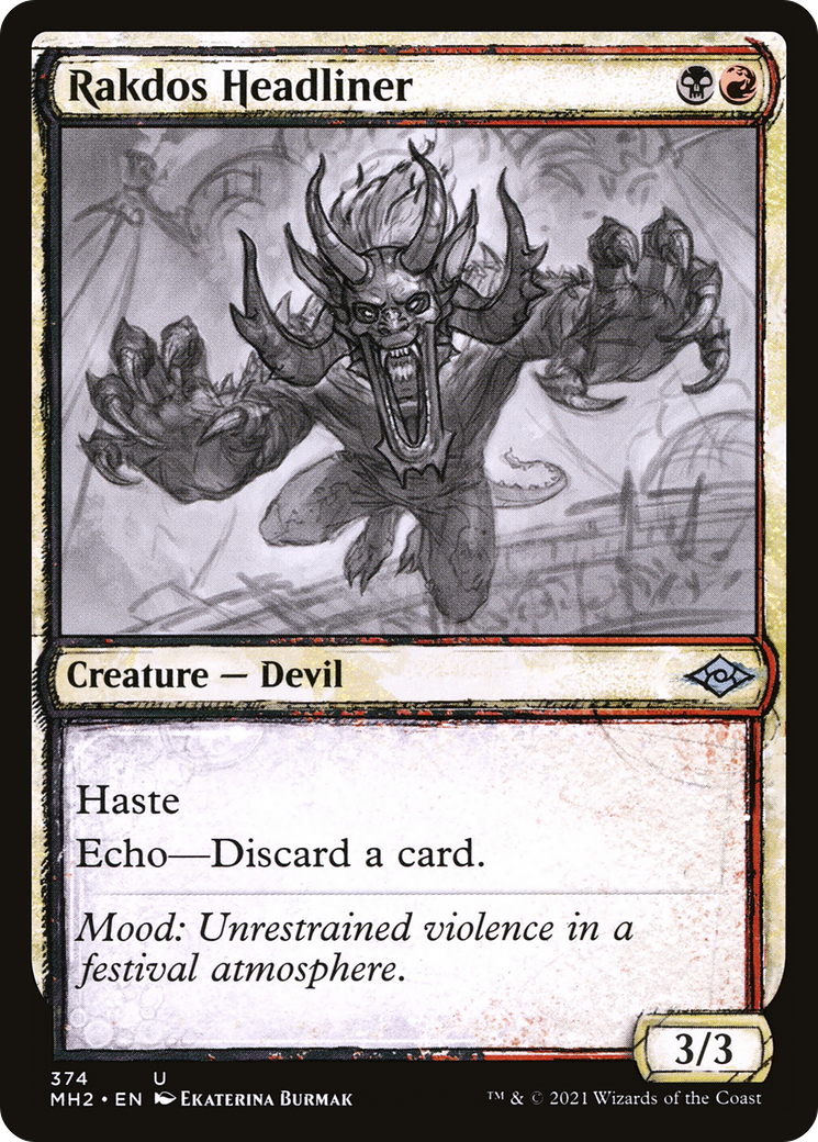 Rakdos Headliner (374) (Showcase)