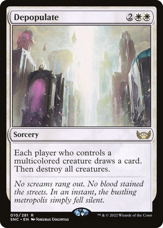 Depopulate (010) (Promo Pack) - Foil