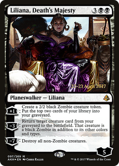 Liliana, Death's Majesty (097) (Prerelease) - Foil
