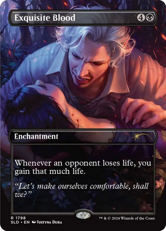 Exquisite Blood (1798) (Borderless) - Rainbow Foil