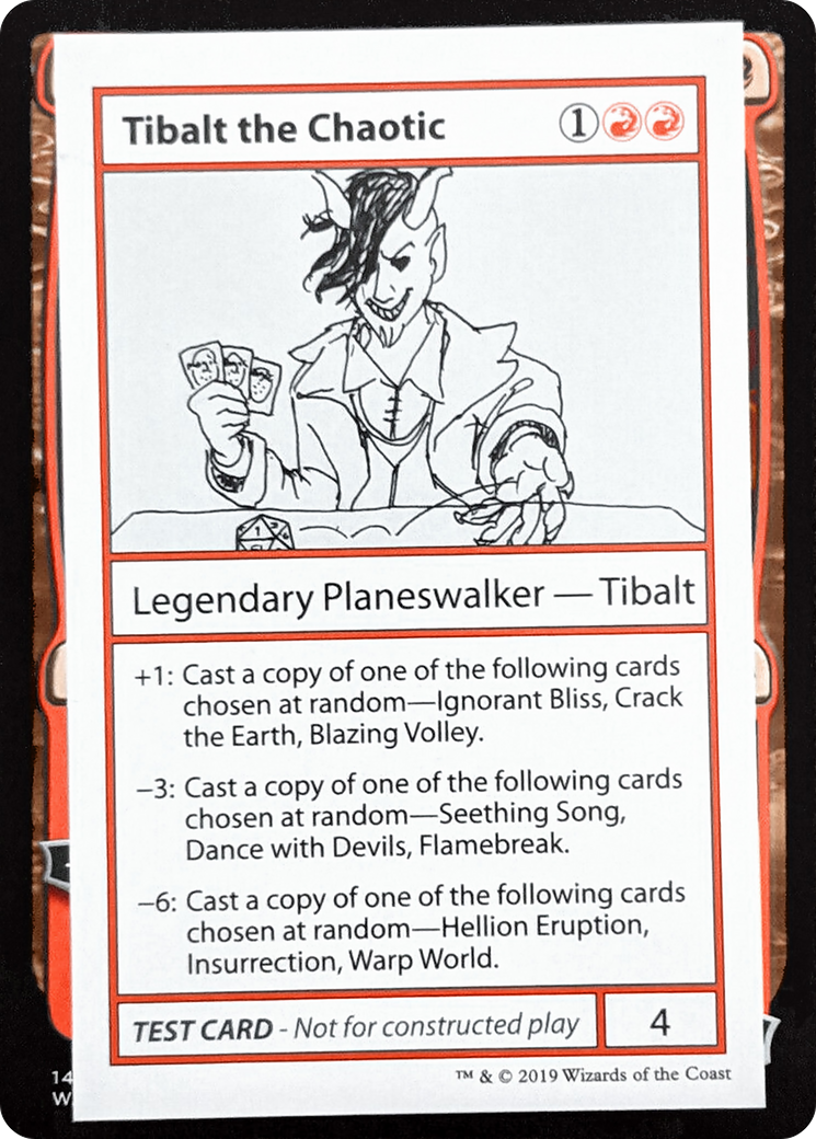 Tibalt the Chaotic (No PW Symbol)