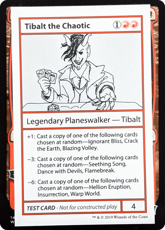 Tibalt the Chaotic (No PW Symbol)