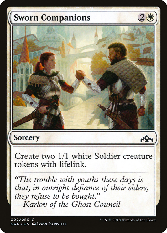 Sworn Companions - Foil