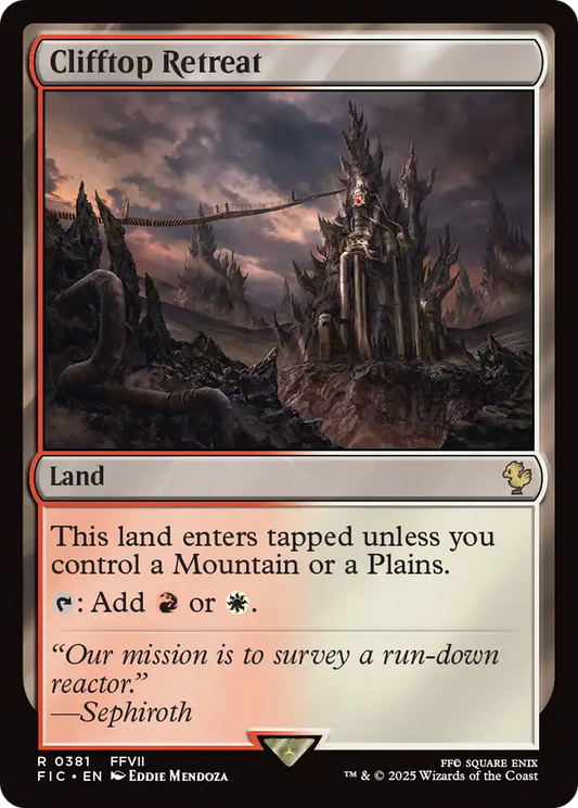 Clifftop Retreat - Surge Foil