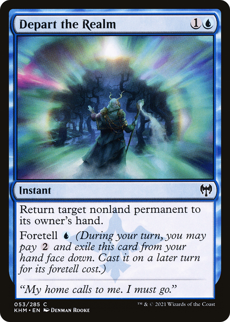 Depart the Realm - Foil