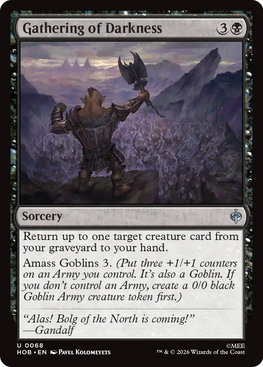 Gathering of Darkness (HOB) - Foil