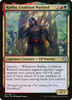 Radha, Coalition Warlord