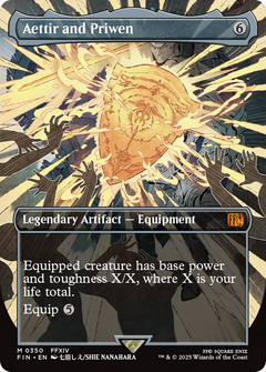 Aettir and Priwen (0350) (Borderless) - Foil