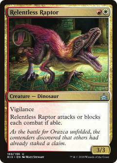 Relentless Raptor - Foil