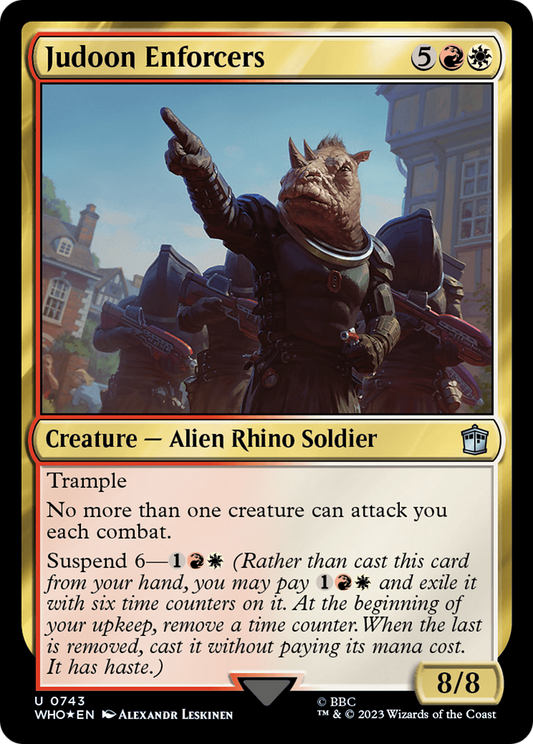 Judoon Enforcers (0743) - Surge Foil