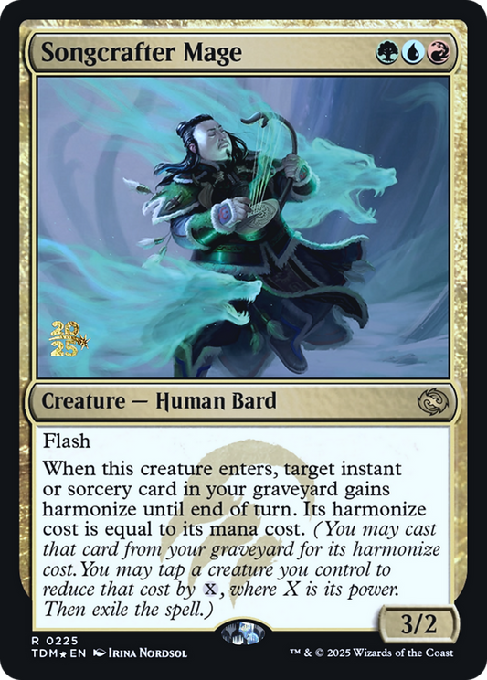 Songcrafter Mage (0225) (Prerelease) (PTDM) - Foil