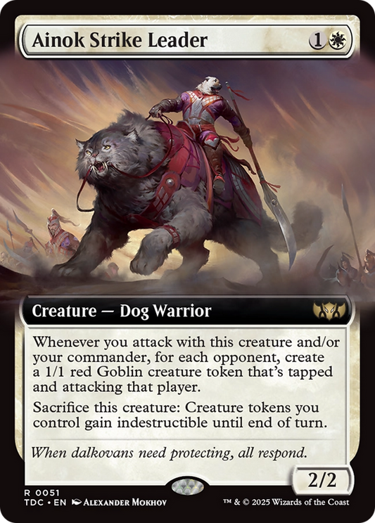 Ainok Strike Leader (0051) (Extended Art)