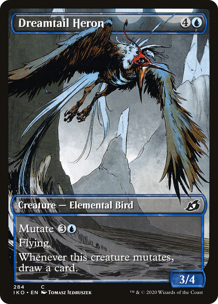 Dreamtail Heron (284) (Showcase) - Foil