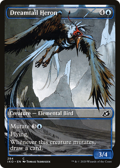 Dreamtail Heron (284) (Showcase) - Foil