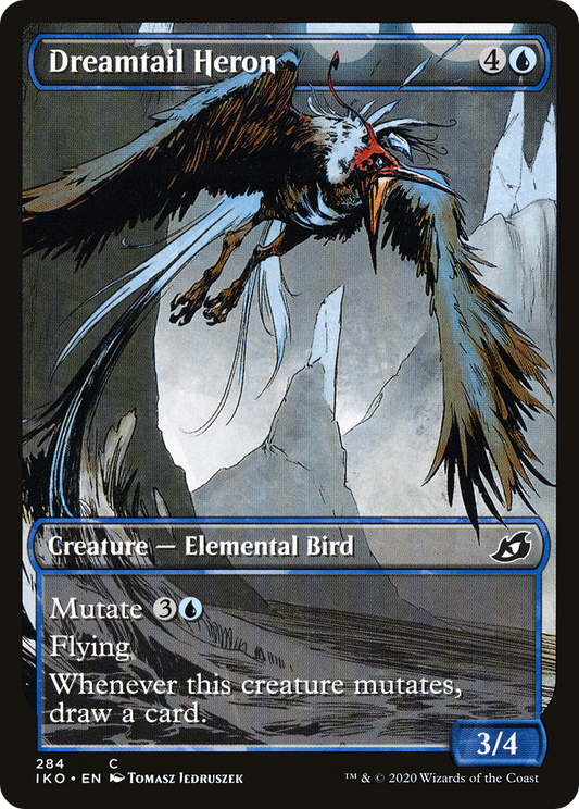 Dreamtail Heron (284) (Showcase) - Foil