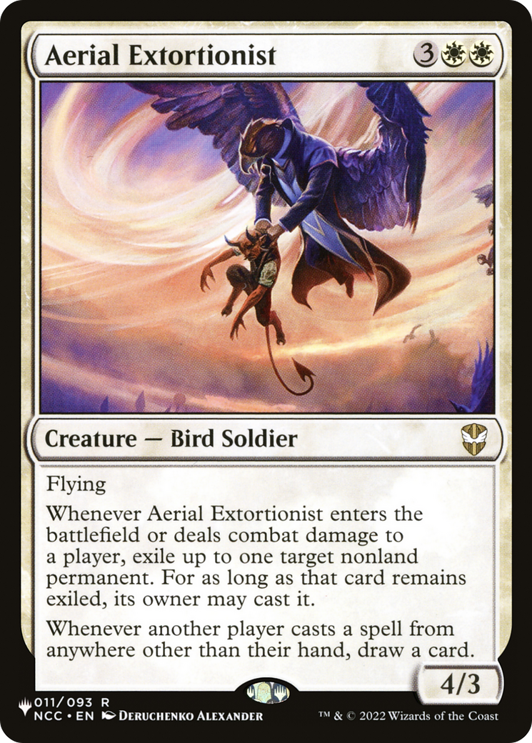 Aerial Extortionist (NCC-0011) (PLST)