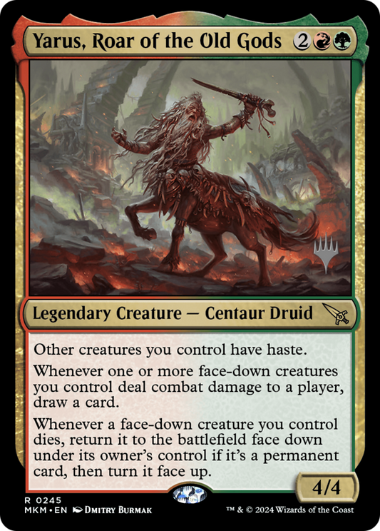 Yarus, Roar of the Old Gods (0245) (Promo Pack) - Foil