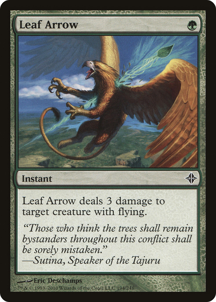 Leaf Arrow - Foil