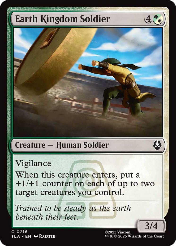 Earth Kingdom Soldier - Foil tla