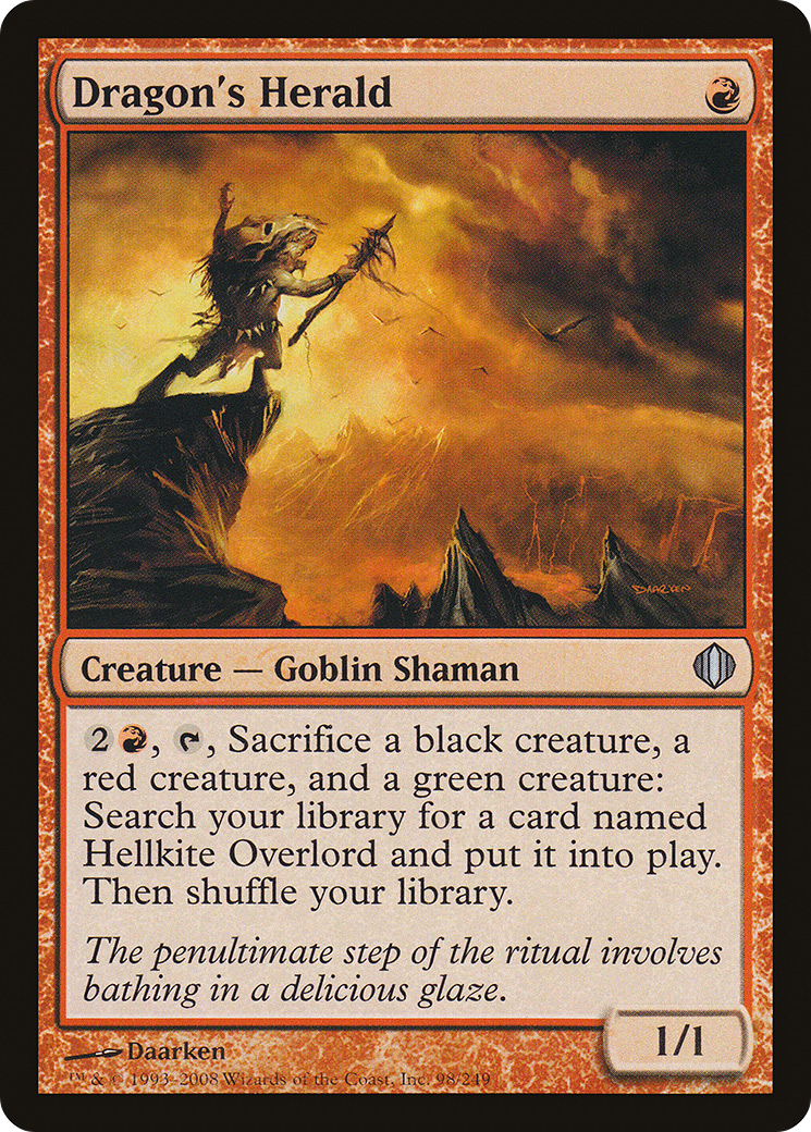 Dragon's Herald - Foil