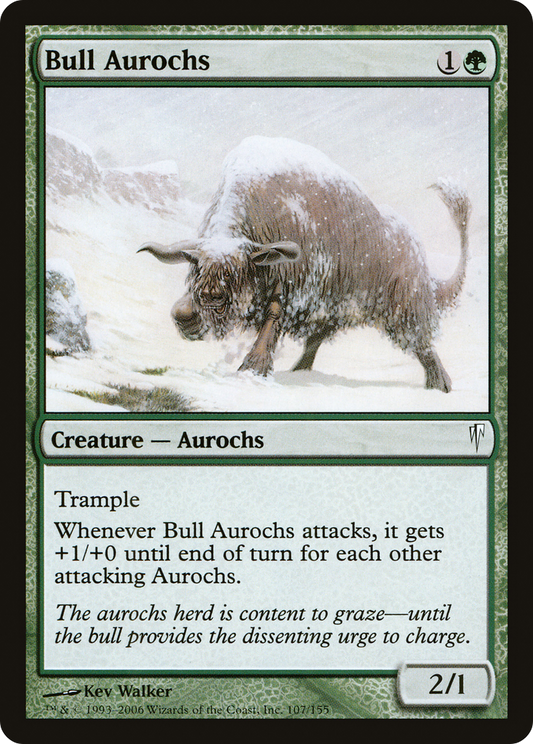 Bull Aurochs - Foil